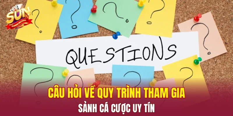 Câu hỏi về quy trình tham gia sảnh cá cược uy tín